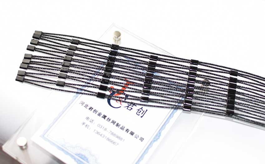 黑色不銹鋼繩網